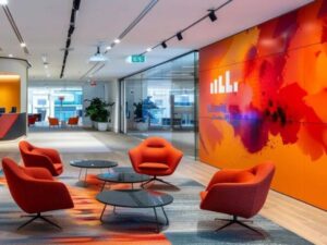 Custom Wall Graphics Design for an Office in Detroit, MI