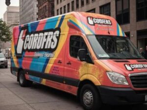 Cargo Van in Ann Arbor, MI with a Van Wrap