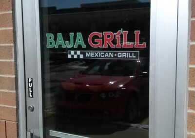 Commercial Graphics Window Decals Storefront Detroit Mi 2