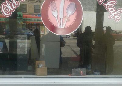 Commercial Graphics Window Decals Storefront Detroit Mi 4