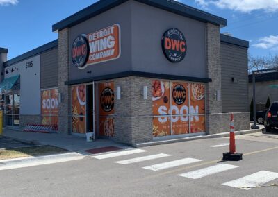 Commercial Graphics Window Decals Storefront Novi Mi 6