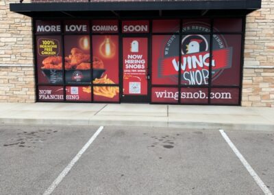 Commercial Graphics Window Decals Storefront Novi Mi 8