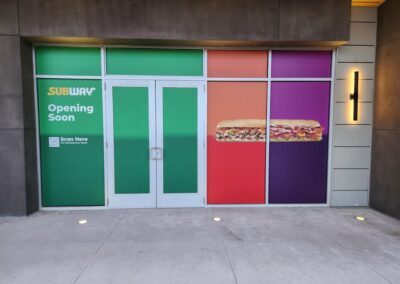 Commercial Graphics Window Decals Storefront Novi Mi 9