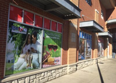 Commercial Graphics Window Decals Storefront Royal Oak Mi 4