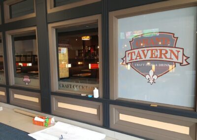 Commercial Graphics Window Decals Storefront Royal Oak Mi 6