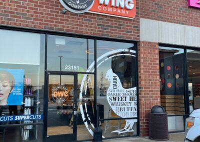 Commercial Graphics Window Decals Storefront Southfield Mi 6