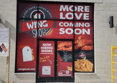 Commercial Graphics Window Decals Storefront Troy Mi 1