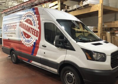 Fleet Wraps Van Graphics Birmingham Mi 1
