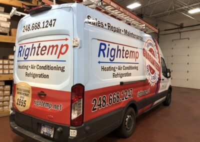 Fleet Wraps Van Graphics Birmingham Mi 2