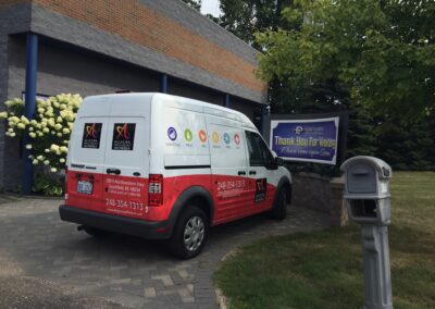Fleet Wraps Van Graphics Novi Mi 14