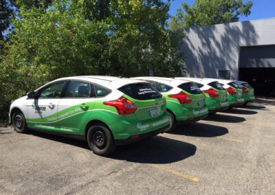 Fleet Wraps Van Graphics Novi Mi 16