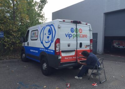 Fleet Wraps Van Graphics Novi Mi 19