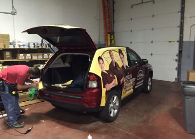 Fleet Wraps Van Graphics Novi Mi 5