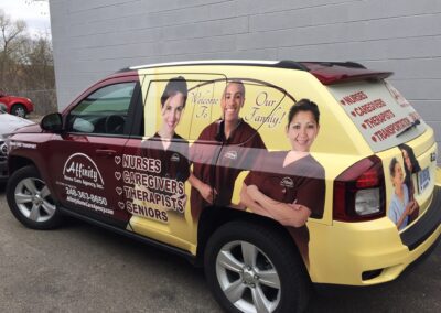 Fleet Wraps Van Graphics Novi Mi 7