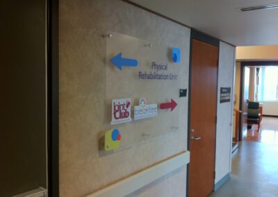 Interior Graphics Lobby Signs Detroit Mi 8