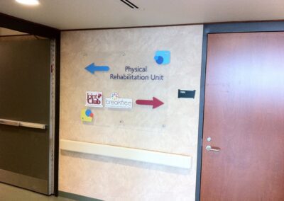 Interior Graphics Lobby Signs Detroit Mi 9