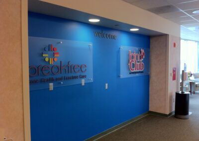 Interior Graphics Lobby Signs Northville Mi 6