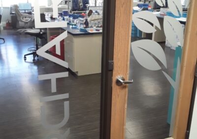 Interior Graphics Office Branding Farmington Hills Mi 1