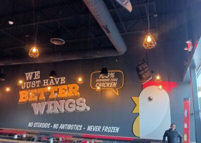 Interior Graphics Office Branding Farmington Hills Mi 4