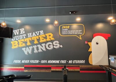 Interior Graphics Office Branding Farmington Hills Mi 9